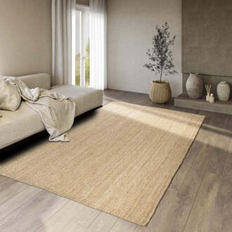 Villeroy & Boch Handgeweven Jute Vloerkleed Rosalie - Naturel 300x80cm - Jute - Dekbed-Discounter.nl Naturel,Beige - 80 x 300 cm