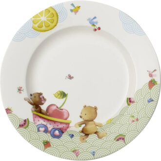 Villeroy & Boch Hungry as a bear Dinerbord 21,5 cm Wit