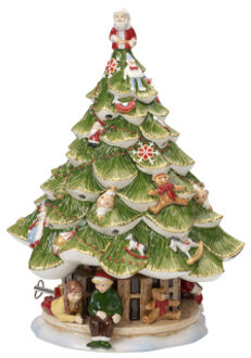 Villeroy & Boch Kerstboom met kinderen Christmas Toy's Memory Groen