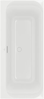 Villeroy & Boch Loop duobad - 180x80cm - rechthoek - acryl Wit Alpin glans uba180lsf2v-01 Wit glans