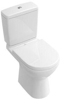 Villeroy & Boch O.novo combi pack met closetpot PK DirectFlush reservoir closetzitting softclose ceramic+ wit 5661R7R1 Wit Alpin glans