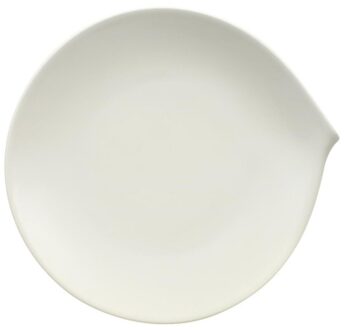 Villeroy & Boch Ontbijtbord Flow - 23 x 22 cm Wit