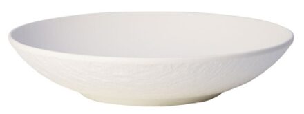 Villeroy & Boch Serveerschaal Manufacture Rock - Wit - ø 24 cm