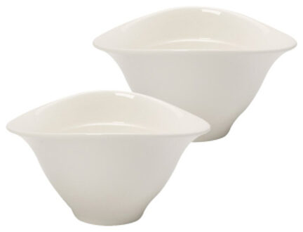 Villeroy & Boch Soepkommen Vapiano (2 Stuks) Wit - 000