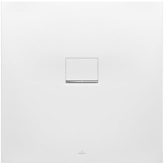 Villeroy & Boch Squaro Infinity Douchebak 90x90x4 cm Stone White