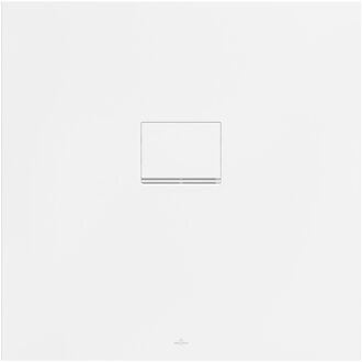 Villeroy & Boch Squaro Infinity Douchebak 90x90x4 cm Stone White