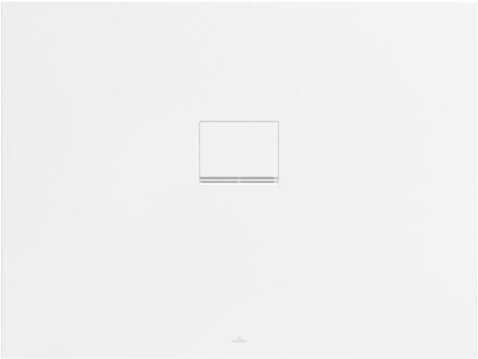 Villeroy & Boch Squaro Infinity kunststof douchebak quaryl rechthoekig 120x90x4cm mat wit