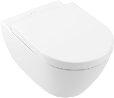 Villeroy & Boch Subway 2.0 randloos toilet CeramicPlus met AntiBac en DirectFlush wit glans