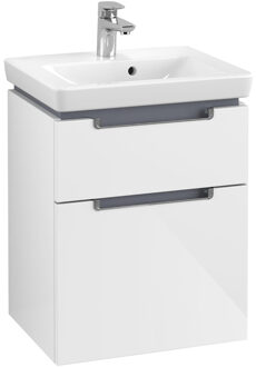 Villeroy & Boch Subway 2.0 Wastafelonderkast 48,5x38x59 cm Glossy Wit - N.v.t.