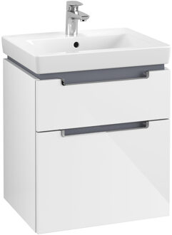 Villeroy & Boch Subway 2.0 Wastafelonderkast 53,7x42,3x59 cm Glossy Wit - N.v.t.