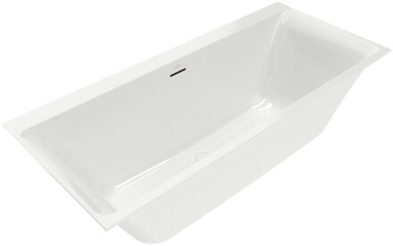Villeroy & Boch Subway 3.0 bad rechthoek 170x75cm - wit ubq170sbw2dv-01 Wit glans