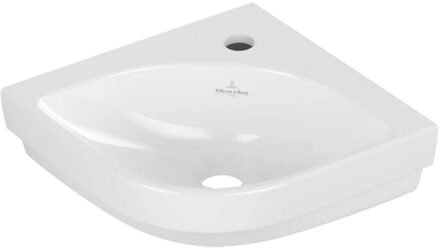 Villeroy & Boch Subway 3.0 hoekfontein 32cm 1 kraangat zonder overloop wit 43714601 Wit Alpin glans