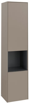 Villeroy & Boch Subway 3.0 Hoge kast - 171x40x36.2cm - 2 deuren - Taupe C58802VM