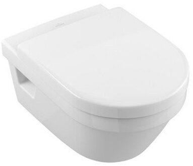 Villeroy & Boch Targa Style Design wandcloset - 53x37cm - Direct Flush - glans wit 4646R001 Wit glans