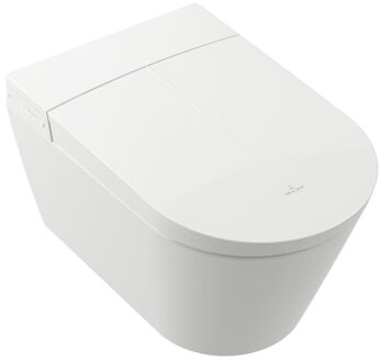Villeroy & Boch Tivo-M Douche WC - ladydouche - geurafzuiging - spoelrandloos - White Alpine v22em101 Wit Alpin