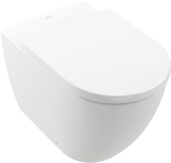 Villeroy & Boch Toilet Villeroy & Boch Subway 3.0 Staand 59.5x37x40 cm Wit Alpin Villeroy & Boch