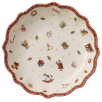 Villeroy & Boch Toy's Delight Schaaltje klein Wit / Rood