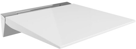 Villeroy & Boch Vicare douchez. opklapb.+softclose functie aluminium wit 92170368