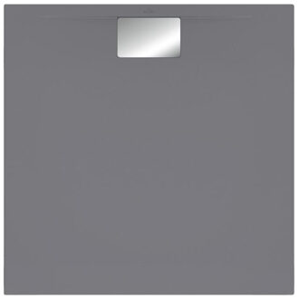 Villeroy & Boch Villeroy en boch Architectura douchebak 100x100x4.8cm metalrim antraciet uda1010ara148v1s