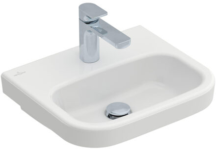 Villeroy & Boch Villeroy en Boch Architectura fontein 45x38cm met kraangat zonder overloop wit