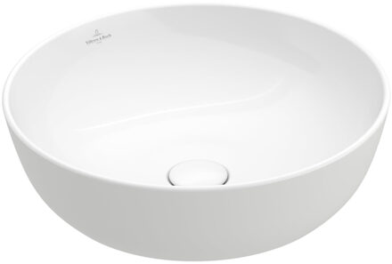 Villeroy & Boch Villeroy en Boch Artis opzetwastafel rond Ø43cm zonder overloop ceramic+ wit