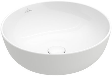 Villeroy & Boch Villeroy en Boch Artis opzetwastafel rond Ø43cm zonder overloop wit