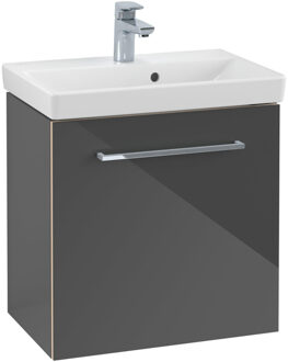 Villeroy & Boch Villeroy en boch Avento wastafelonderkast 512x520x348 1xdeur scharn.links crystal grey A88800B1