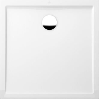 Villeroy & Boch Villeroy en Boch Futurion Flat douchebak quaryl vierkant 100x100x2,5cm wit