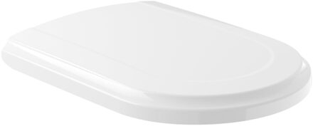 Villeroy & Boch Villeroy en boch Hommage closetzitting softclose quickrelease chroom scharnieren wit 8809S1R1 Wit Alpin glans