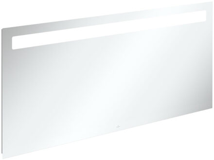 Villeroy & Boch Villeroy en Boch More To See spiegel met geïntegreerde LED verlichting horizontaal 3 voudig dimbaar 160x75x4.7cm A4291600 Zilver glans