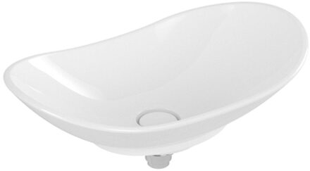 Villeroy & Boch Villeroy en Boch My Nature opzetwastafel 61x36cm ceramic+ wit