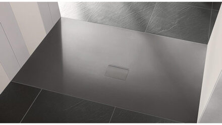 Villeroy & Boch Villeroy en boch Squaro infinity douchebak 100x100x4cm antraciet udq1010sqi1v1s