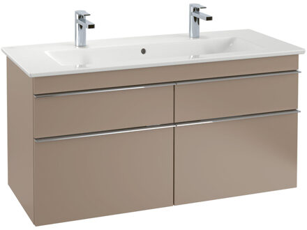 Villeroy & Boch Villeroy en Boch Venticello meubelwastafel met 2 kraangaten 120x50cm met overloop wit