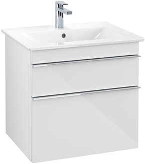 Villeroy & Boch Villeroy en Boch Venticello wastafelonderbouwkast met 2 laden voor wastafel 60.3x50.2x59cm glans wit A92401DH