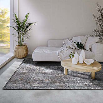 Villeroy & Boch Vloerkleed Dorothee - Grijs 280x190cm - Polypropyleen - Dekbed-Discounter.nl