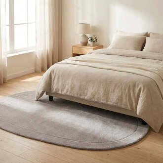 Villeroy & Boch Vloerkleed Kari Organisch - Grijs 200x125cm - - Dekbed-Discounter.nl