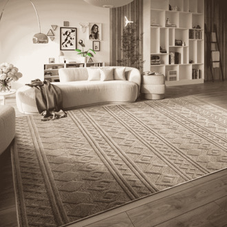 Villeroy & Boch Vloerkleed Vintage Catherine - Beige 290x200cm - Polypropyleen - Dekbed-Discounter.nl