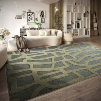 Villeroy & Boch Vloerkleed Vintage Therese - Groen 290x200cm - Polypropyleen - Dekbed-Discounter.nl