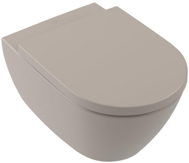 Villeroy & Boch Wandcloset Villeroy & Boch Subway 2.0 Diepspoel Zonder Spoelrand Mat Almond Villeroy & Boch