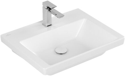 Villeroy & Boch Wastafel Villeroy & Boch Subway 3.0 60x47x16.5 Stone White Villeroy & Boch