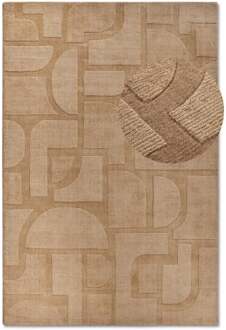 Villeroy & Boch Wollen Vloerkleed Alexis - Bruin 150x80cm - - Dekbed-Discounter.nl