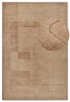 Villeroy & Boch Wollen Vloerkleed Charlotte - Bruin 150x80cm - - Dekbed-Discounter.nl