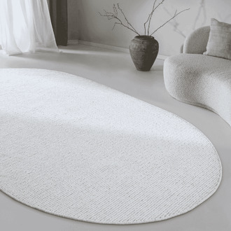 Villeroy & Boch Wollen Vloerkleed Francois Ovaal - Creme 230x160cm - - Dekbed-Discounter.nl