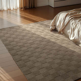 Villeroy & Boch Wollen Vloerkleed Scala - Grijs Beige 230x160cm - Wol - Dekbed-Discounter.nl Grijs ,Beige - 160 x 230 cm