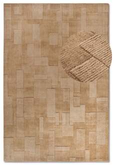 Villeroy & Boch Wollen Vloerkleed Wilhelmine - Beige 150x80cm - Wol - Dekbed-Discounter.nl