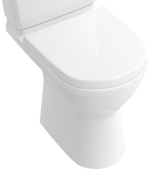 Villeroy en Boch O.novo Compact duoblokpot diepspoel DirectFlush 36x61cm zonder reservoir wit 5689R001