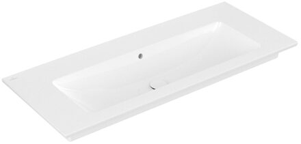 Villeroy en Boch Venticello meubelwastafel zonder kraangat 120x50cm met overloop ceramic+ wit 4104cjr1