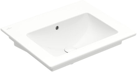 Villeroy en Boch Venticello wastafel zonder kraangat 60x50cm met overloop wit 41246201