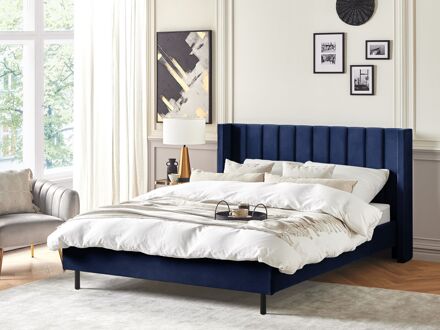 VILLETTE Bed Blauw 180x200