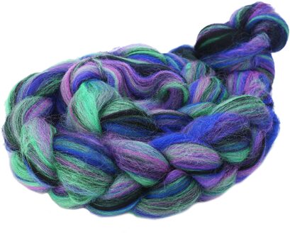 Vilten Wol Kit Multi-Kleur Merino Wol Moerbei Zijde Blend Gekamd Wol Roving Voor Vilt Wol Deken Breien Tools accessoires